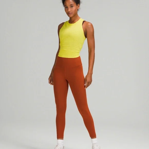 NWT Lululemon Wunder Train High-Raise Tight 25” Aztec Brick - Picture 3 of 8